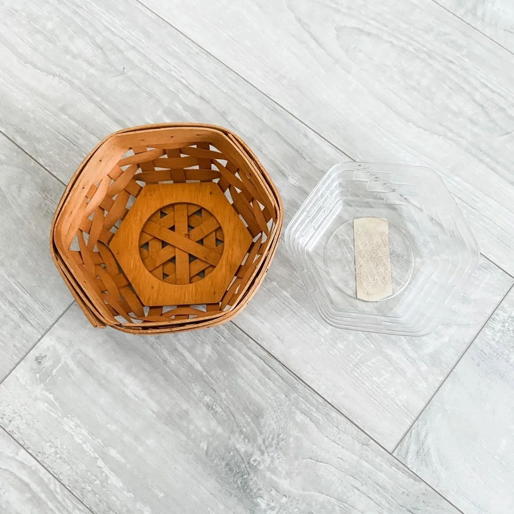 Longaberger Hostess Sage Booking Basket with Protector